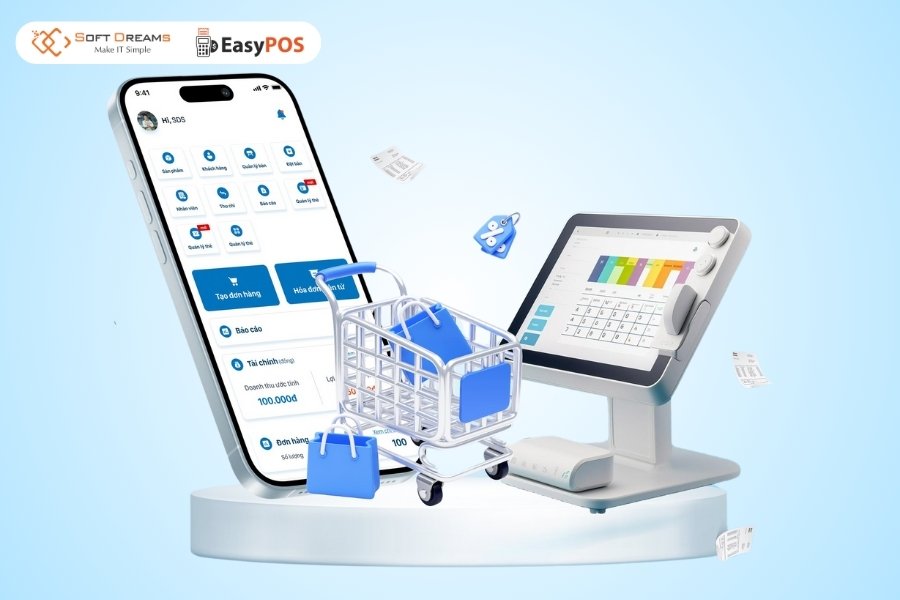 EasyPOS - Phần mềm quản lý bán hàng chuyên dùng cho tạp hoá