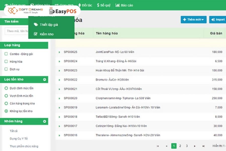 KiotViet là một trong những phần mềm quản lý bán hàng phổ biến