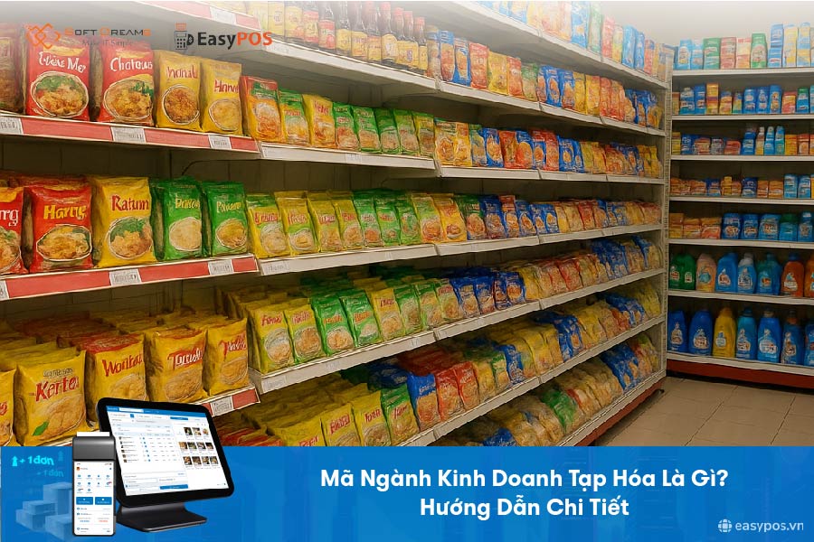 Mã ngành kinh doanh tạp hóa là gì?