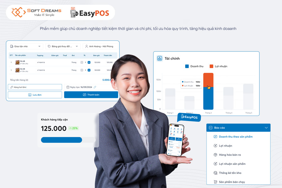 EasyPOS – Trợ thủ đắc lực cho người kinh doanh hiện đại