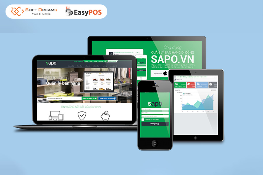 Phần mềm quản lý bán hàng SAPO