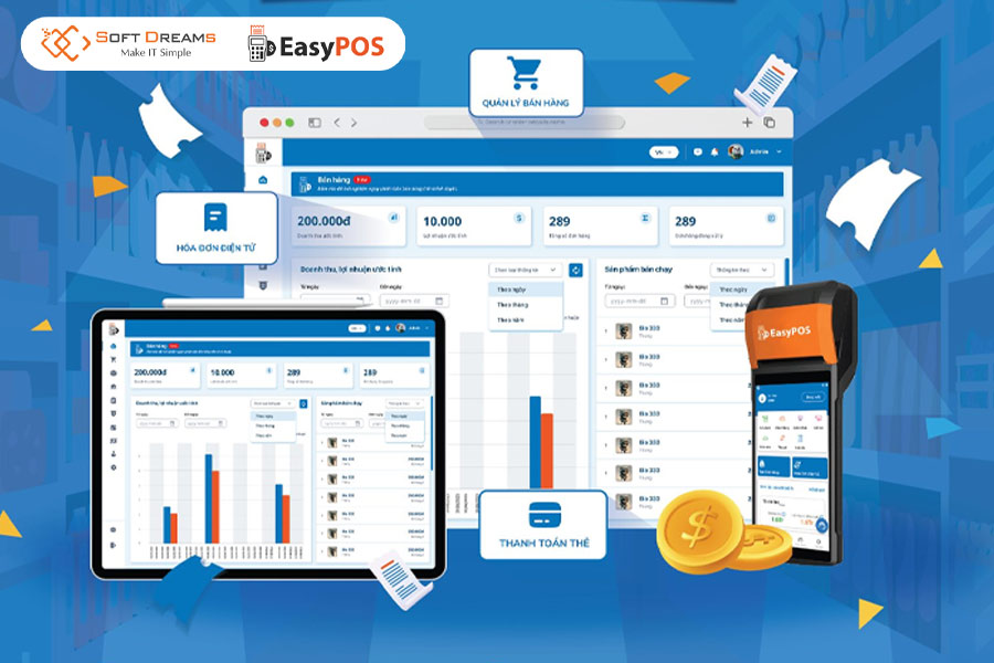 Phần mềm quản lý bán hàng tạp hóa EasyPOS