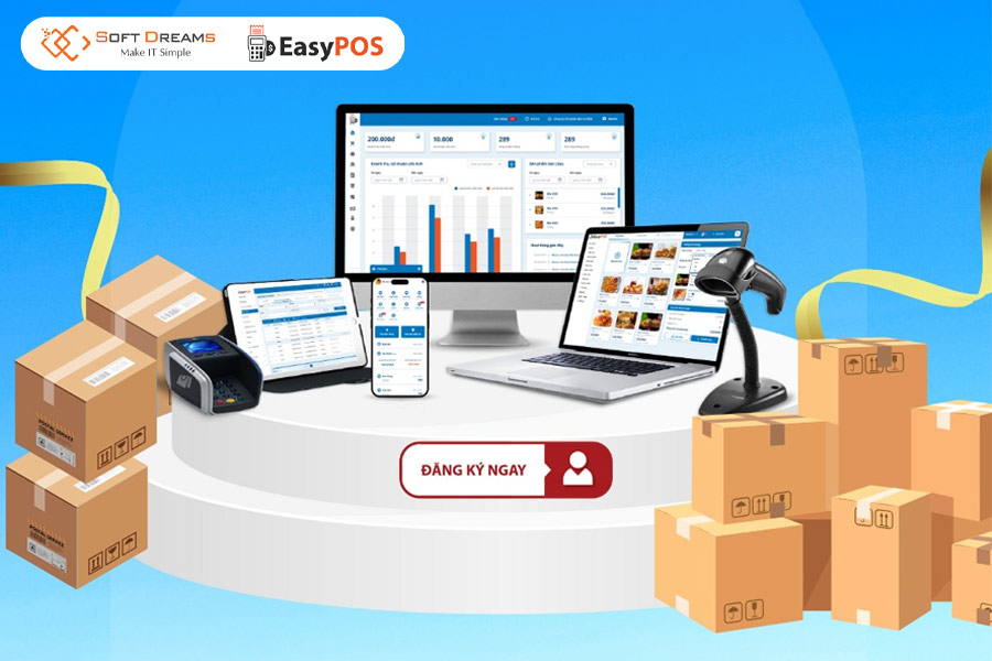 Quản lý kho dễ dàng và chính xác cùng EasyPOS!
