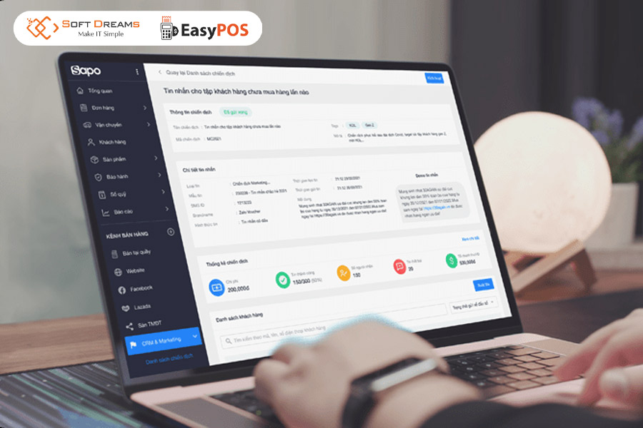 Sapo là công cụ hỗ trợ quản lý bán hàng đa kênh, phù hợp cho cả online và offline