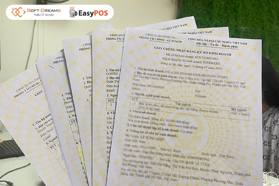 Xin giấy phép kinh doanh là bước đầu tiên để quán cafe vận hành đúng luật và bền vững