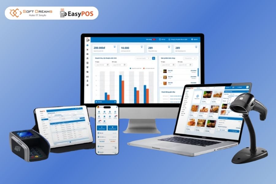EasyPOS - Phần mềm quản lý tạp hóa được tin dùng