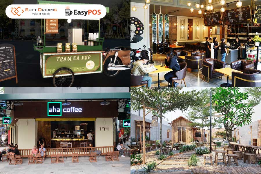 Chi phí mở quán cafe sẽ khác nhau tùy theo mô hình kinh doanh bạn lựa chọn