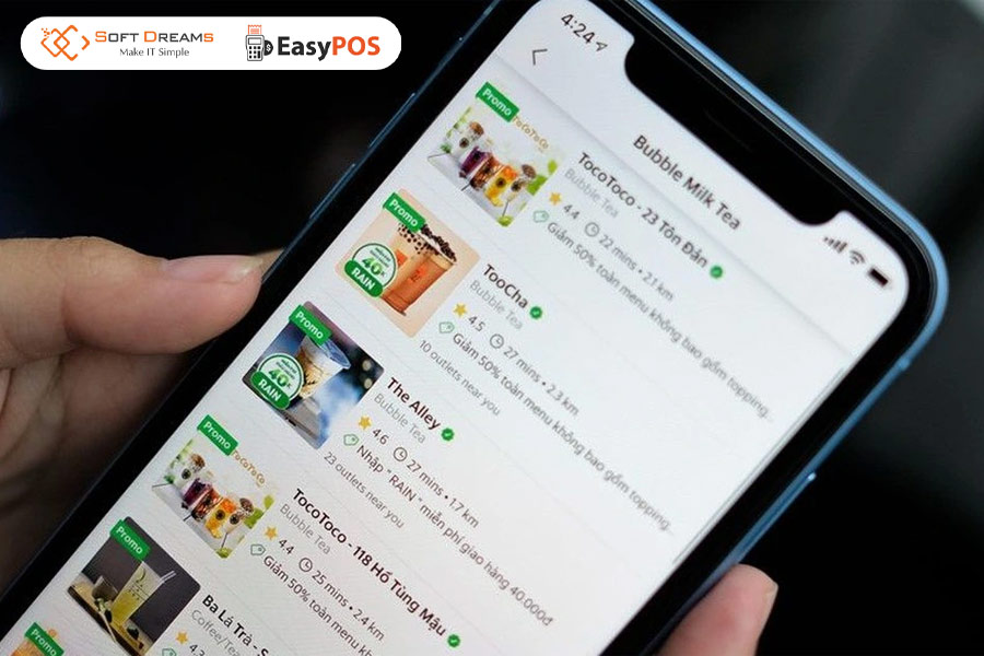 Chi phí khi mở gian hàng Grab