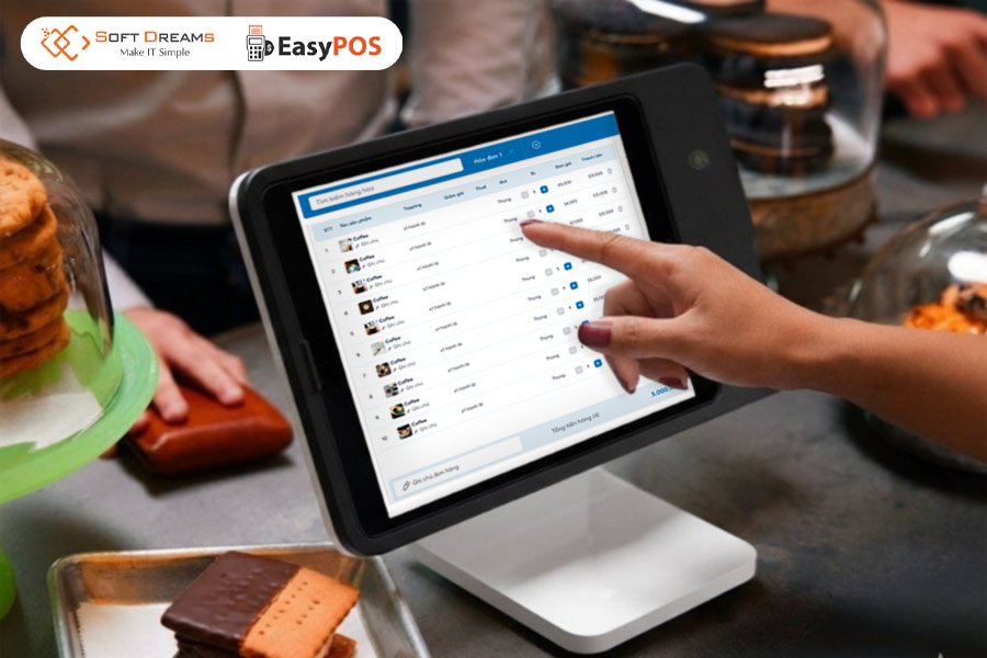 Dùng EasyPOS để quản lý bán hàng, nguyên liệu và doanh thu nhanh chóng, chính xác
