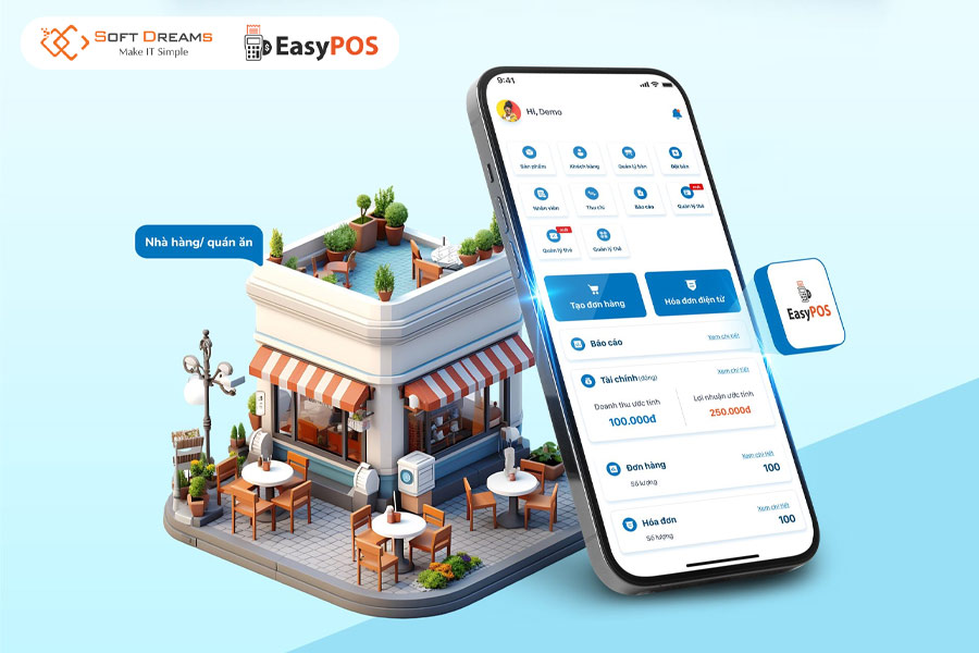EasyPOS - Phần mềm quản lý bán hàng F&B