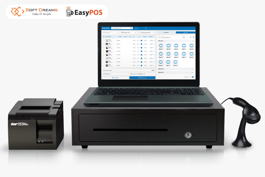 Quản lý hoạt động quán cafe dễ dàng với phần mềm EasyPOS