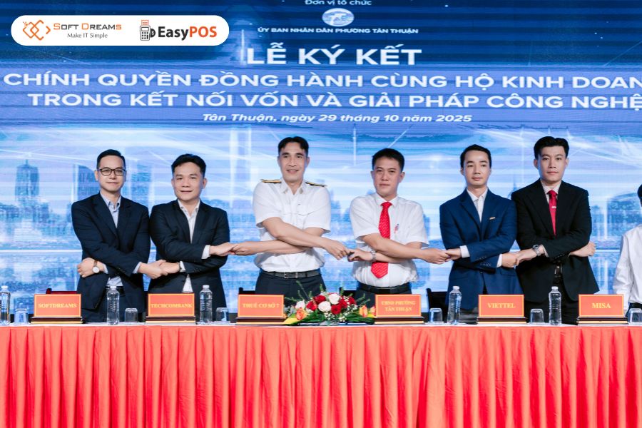 Softdreams ký kết hợp tác trong hội nghị