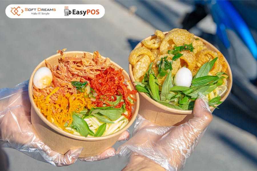 Kinh doanh đồ ăn sáng và đồ ăn vặt take-away