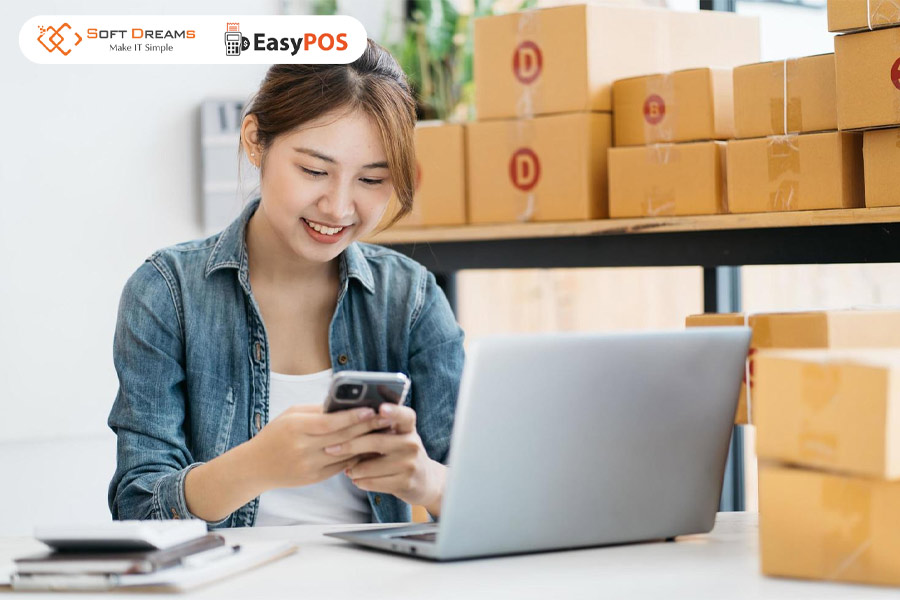 Theo dõi đơn, phản hồi khách nhanh để tăng uy tín shop