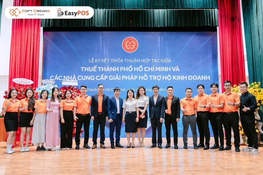 Softdreams hợp tác cùng ngành Thuế hỗ trợ hộ kinh doanh