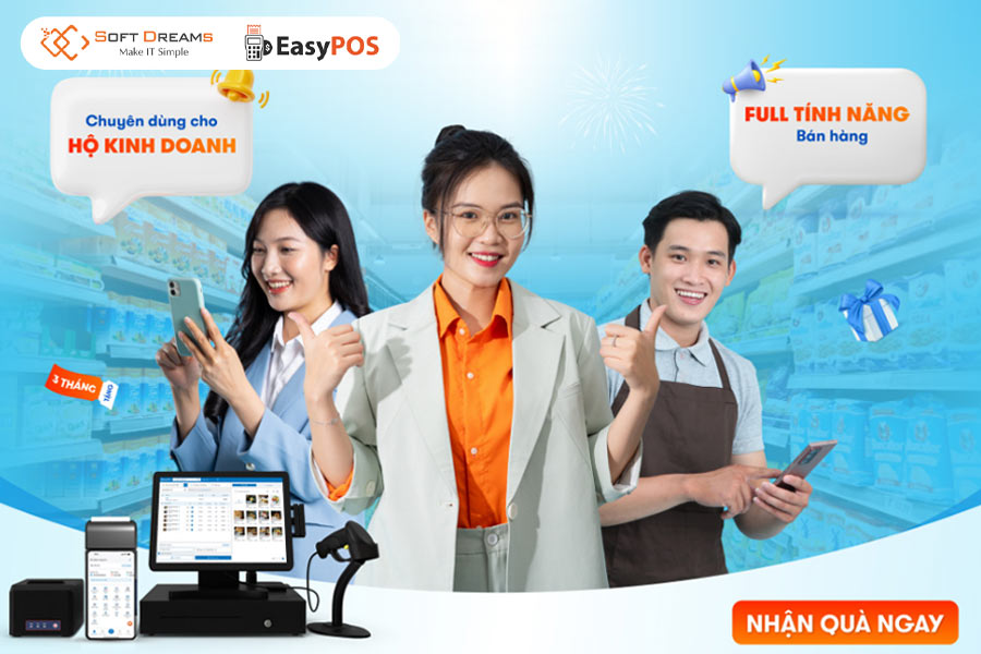 EasyPOS - Giải pháp giúp HKD tuân thủ đầy đủ các quy định về thuế