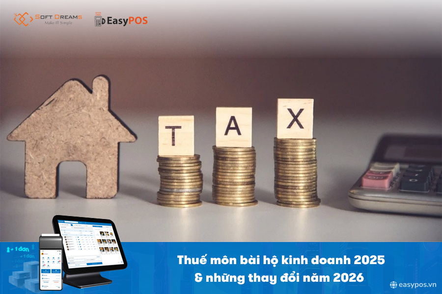 Thuế môn bài hộ kinh doanh: Những thay đổi năm 2026