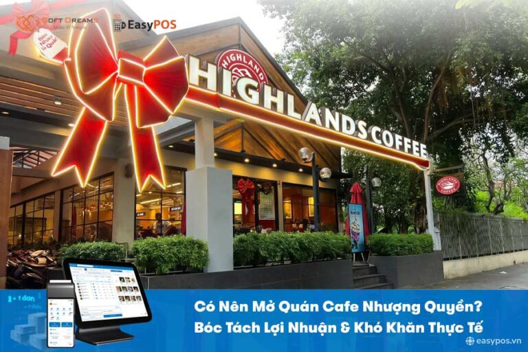Có nên mở quán cafe nhượng quyền