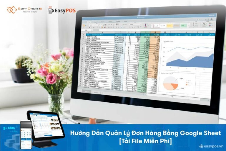 Quản lý đơn hàng bằng Google Sheet