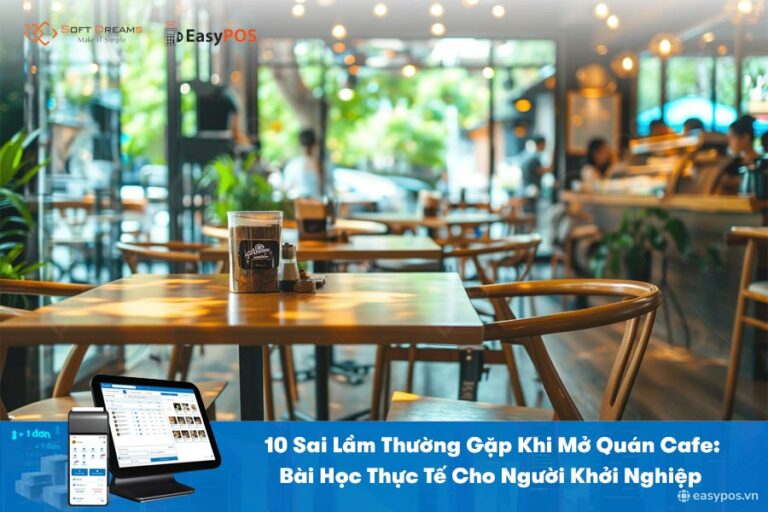 10 Sai Lầm Khi Mở Quán Cafe Khiến 70% Chủ Quán Thất Bại
