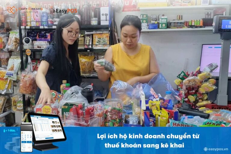 Lợi ích hộ kinh doanh chuyển từ thuế khoán sang kê khai